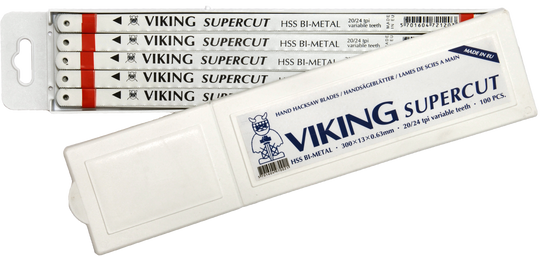 Bi-Metal Supercut Vari-Pitch Hacksaw Blades (pack of 10)