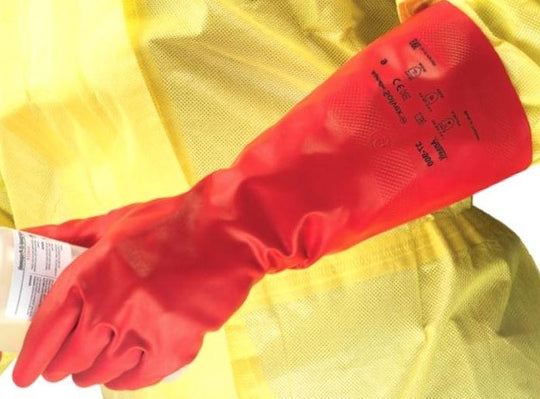 Ansell Premium Sol-vex 37-900 Gauntlet Gloves