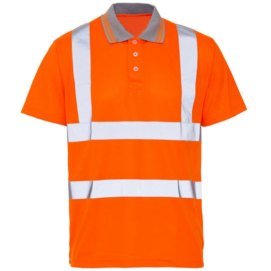 Tuffsafe. Hi-Vis Breathable Snag Resistant Polo Shirt