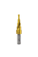 Step Drills M2-AL (HSS) with TiN Coating Spiral Fluted