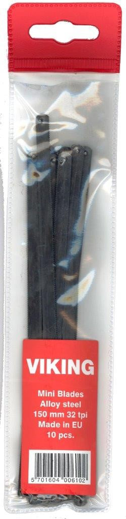 Junior Hacksaw Blades (pack of 10)