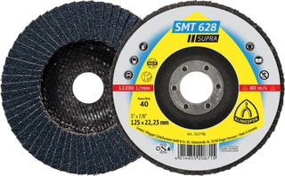 KLINGSPOR 322789 Abrasive Flap Discs SMT628 Supra (pack of 10)